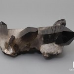 Раухтопаз (дымчатый кварц), сросток кристаллов 9,5х5,3х3,6 см