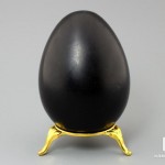 Яйцо из гагата, 7,7х5,8 см