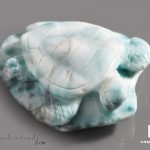 Черепаха из ларимара, 6,4х5,5х2 см