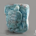 Черепаха из ларимара, 5,6х4,9х2,2 см