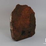 Обсидиан коричневый, полированный срез 14,2х12,8х3,9 см